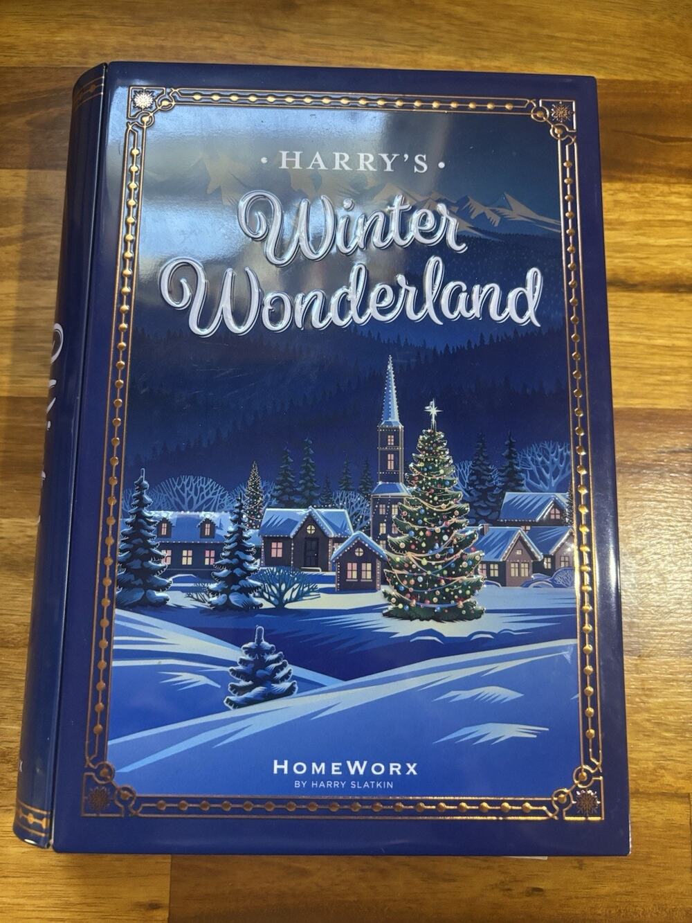 HomeWorx by Harry Slatkin "Winter Wonderland" Storybook Tin Gift Set.